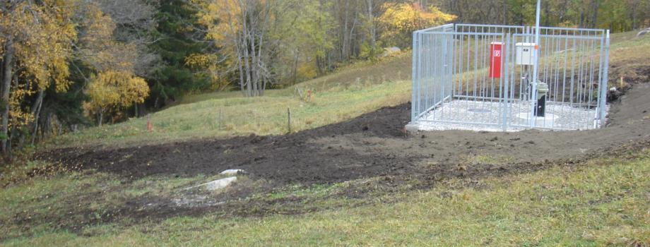 Platzentwässerung Streckenschieber Swissgas