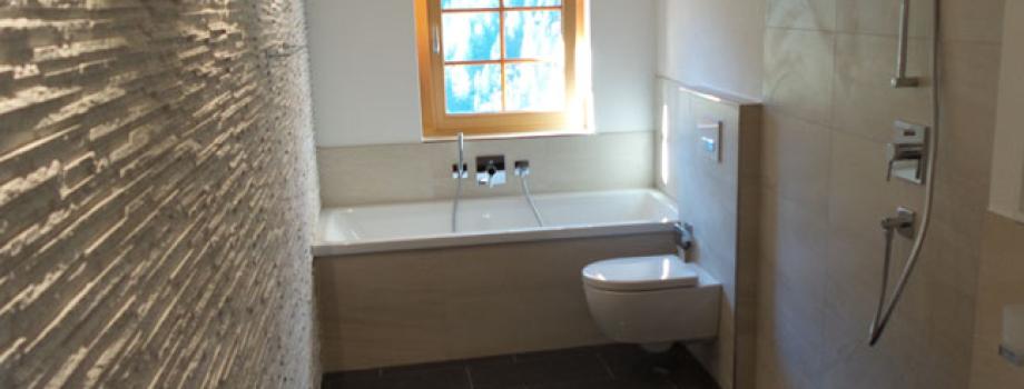 Plattenbeläge Badzimmer