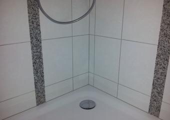 Steinteppich als Zierleiste