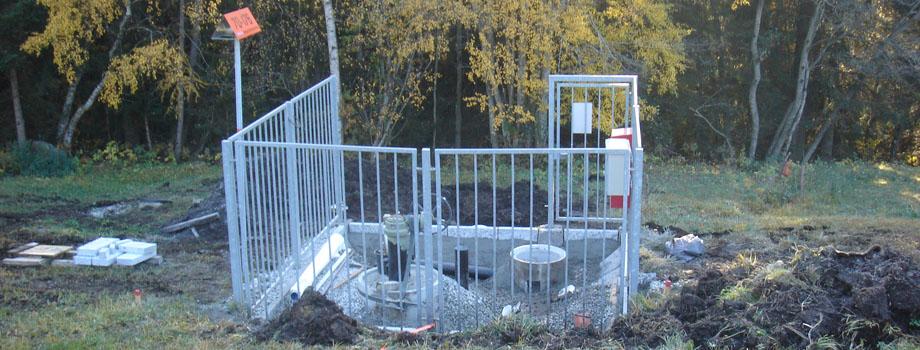 Platzentwässerung Streckenschieber Swissgas